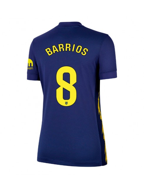 Atletico Madrid Pablo Barrios #8 Auswärtstrikot für Frauen 2025-26 Kurzarm Atletico Madrid Pablo Barrios #8 Auswärtstrikot für Frauen 2025-26 Kurzarm